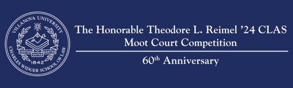 60th Annual Theodore L. Reimel Moot Court Competition